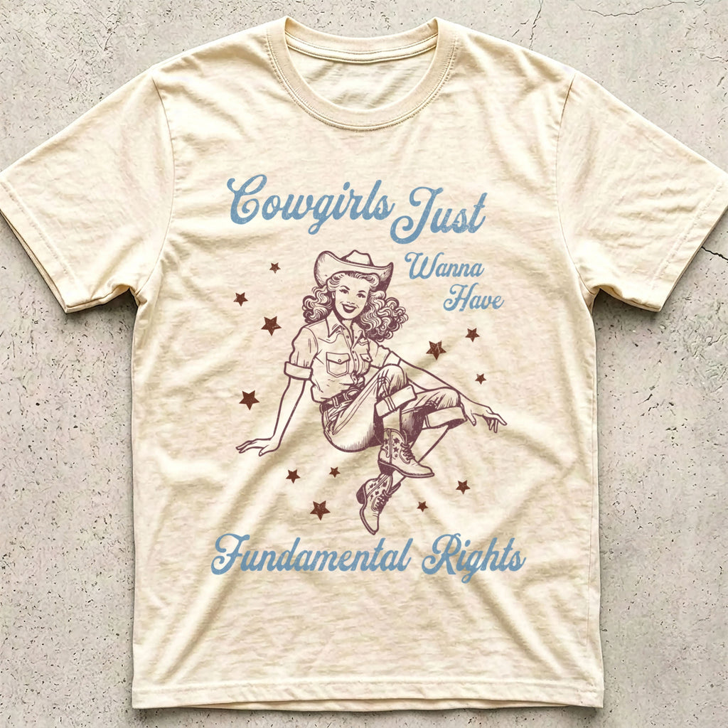 Cowgirls Just Wanna Have Rights T-Shirt