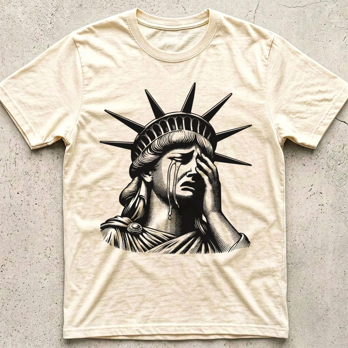 Crying Liberty T-Shirt