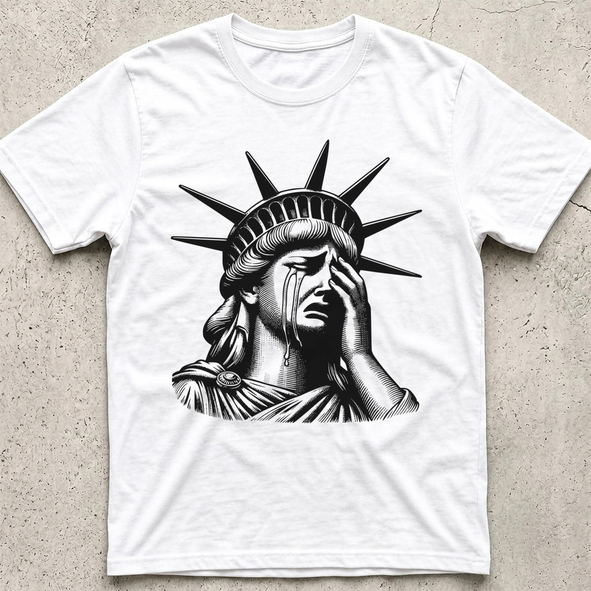 Crying Liberty T-Shirt