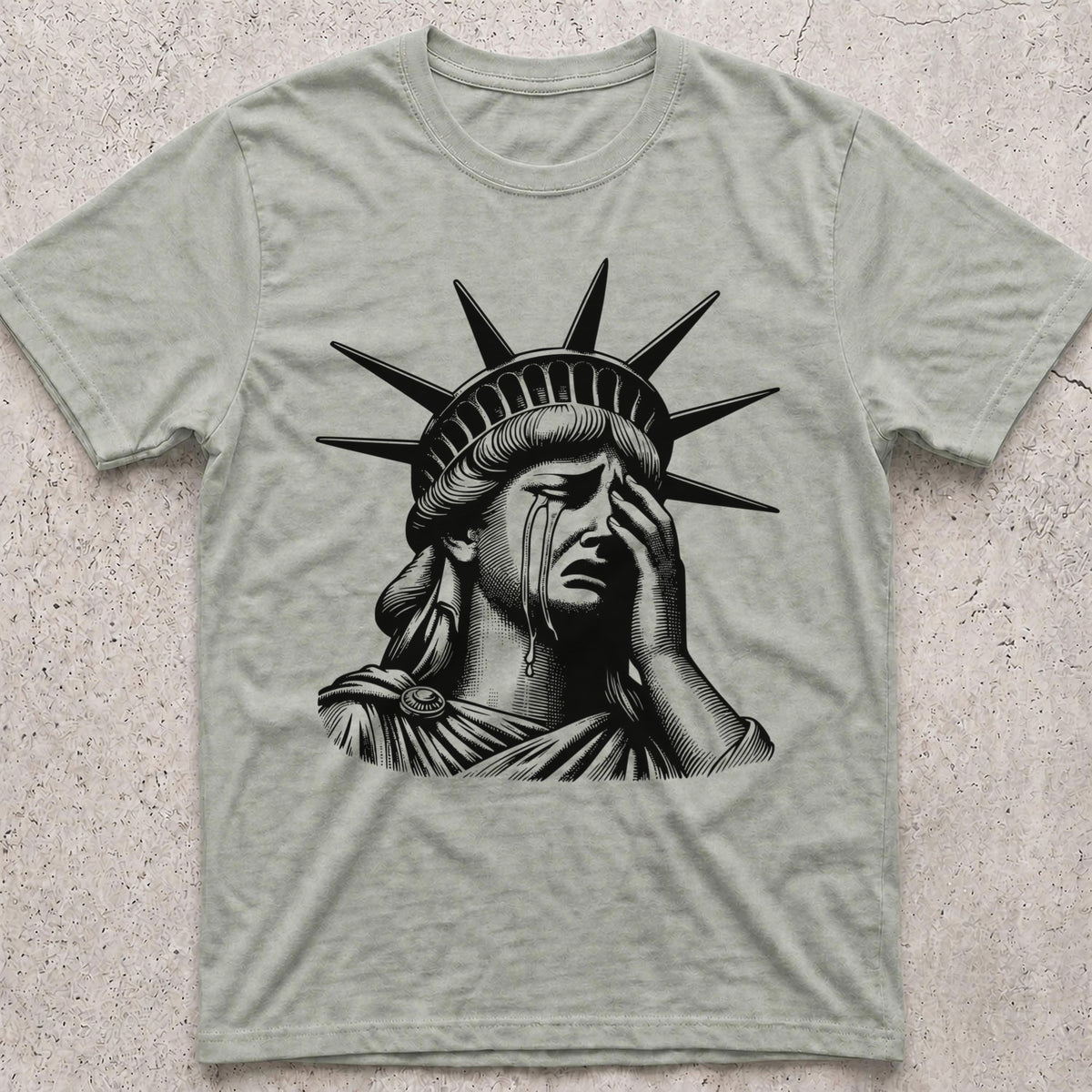 Crying Liberty T-Shirt