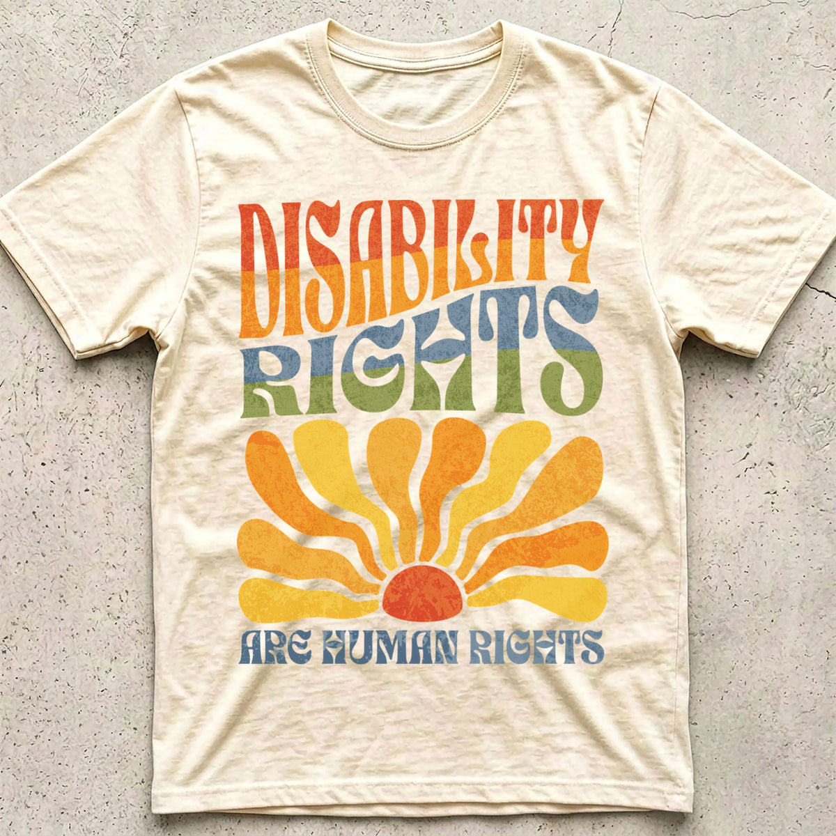 Disability Rights Human Rights Boho T-Shirt
