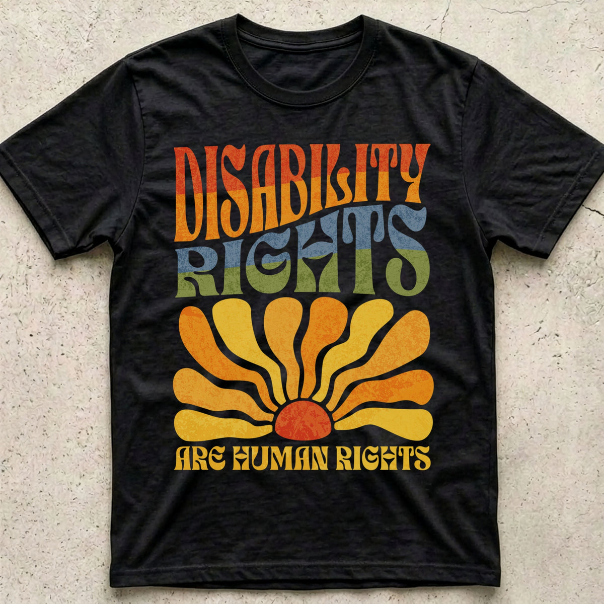 Disability Rights Human Rights Boho T-Shirt
