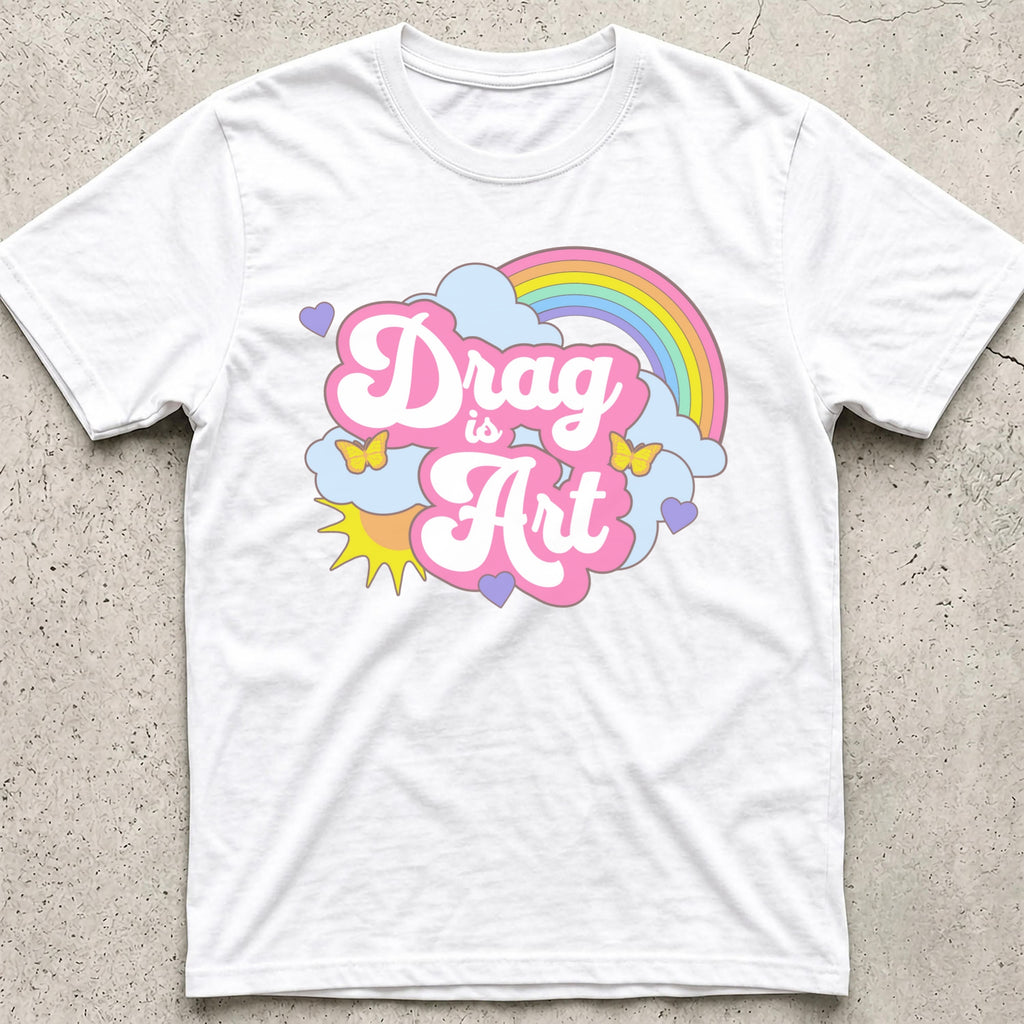Drag is Art Rainbow T-Shirt