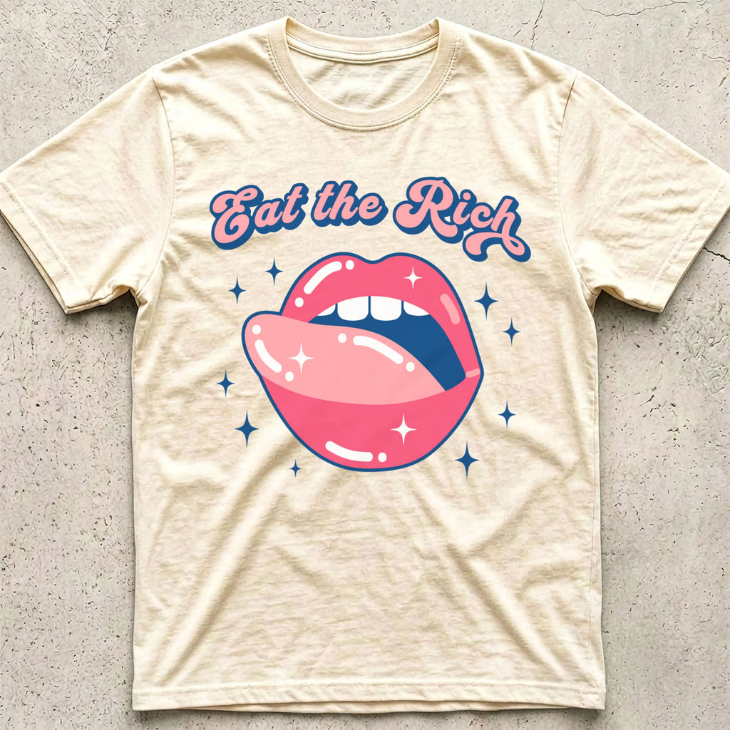 Eat the Rich Lips T-Shirt