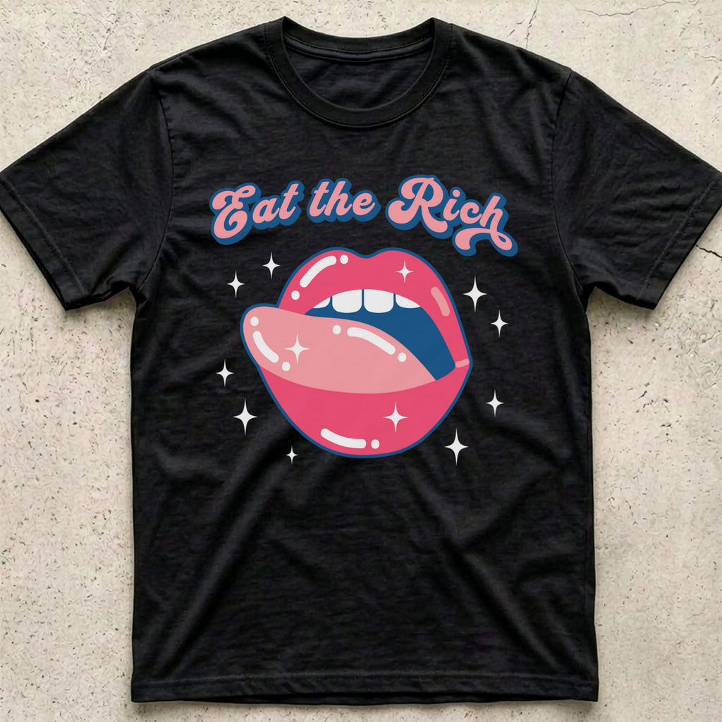 Eat the Rich Lips T-Shirt