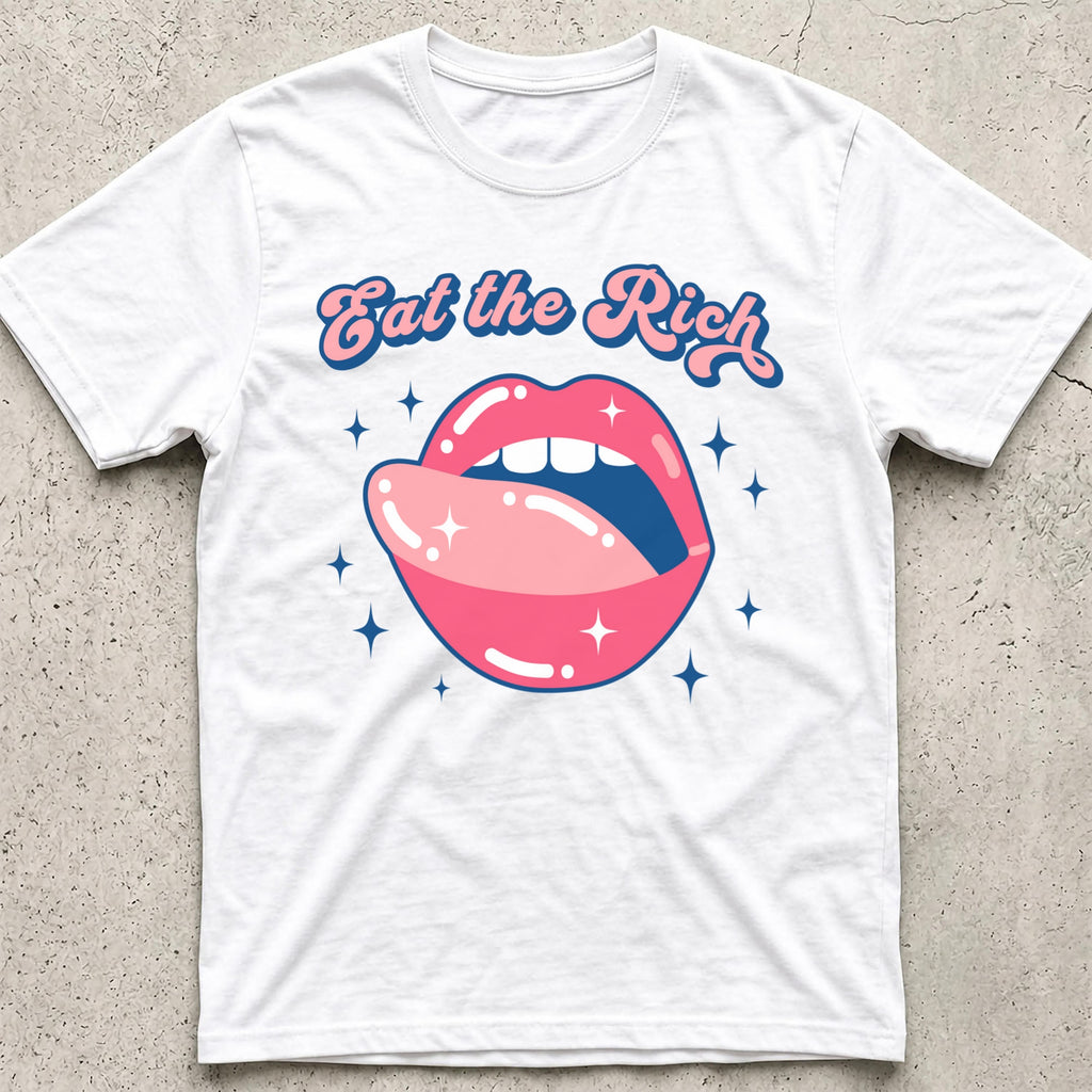 Eat the Rich Lips T-Shirt