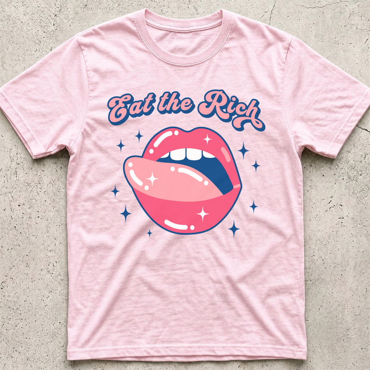 Eat the Rich Lips T-Shirt