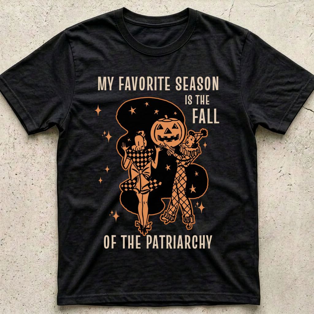 Fall of Patriarchy Retro T-Shirt