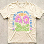 Hate Never Made America Great Floral T-Shirt