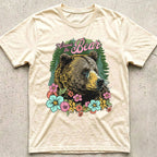 I Choose the Bear Floral T-Shirt