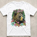 I Choose the Bear Floral T-Shirt