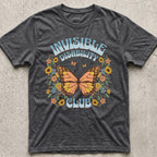 Invisible Disability Club Butterfly T-Shirt
