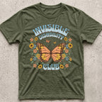 Invisible Disability Club Butterfly T-Shirt