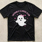 Invisible Illness Club Ghost T-Shirt