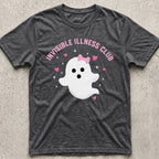 Invisible Illness Club Ghost T-Shirt
