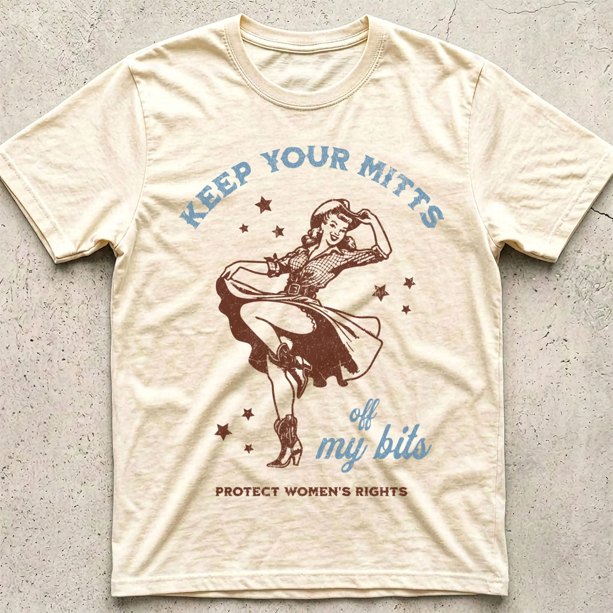 Keep Your Mitts off My Bits Cowgirl T-Shirt