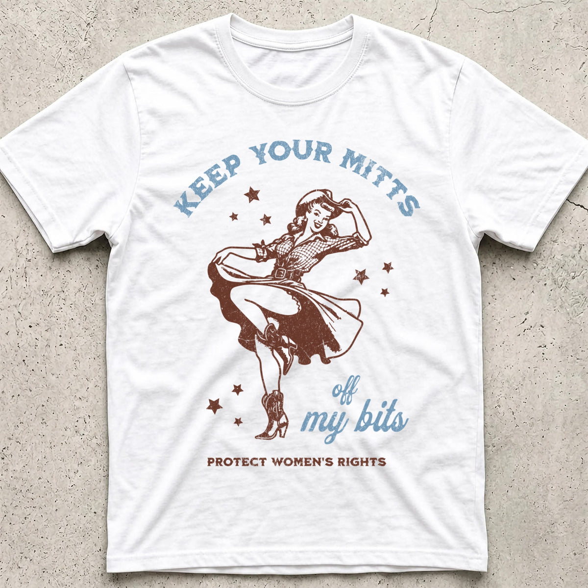 Keep Your Mitts off My Bits Cowgirl T-Shirt