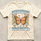 Neurodiversity is Beautiful Butterfly T-Shirt