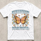 Neurodiversity is Beautiful Butterfly T-Shirt