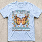 Neurodiversity is Beautiful Butterfly T-Shirt