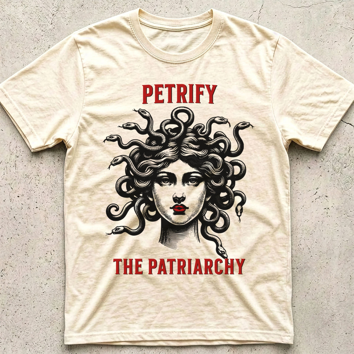 Petrify the Patriarchy Medusa T-Shirt