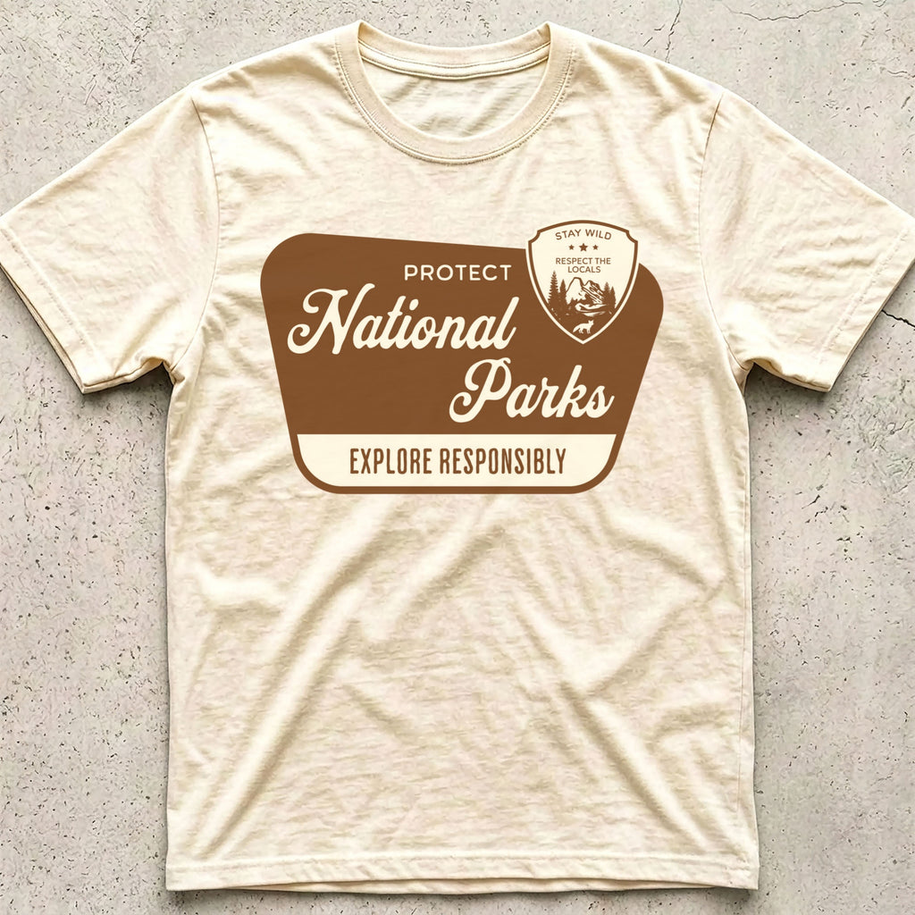 Protect National Parks Sign T-Shirt