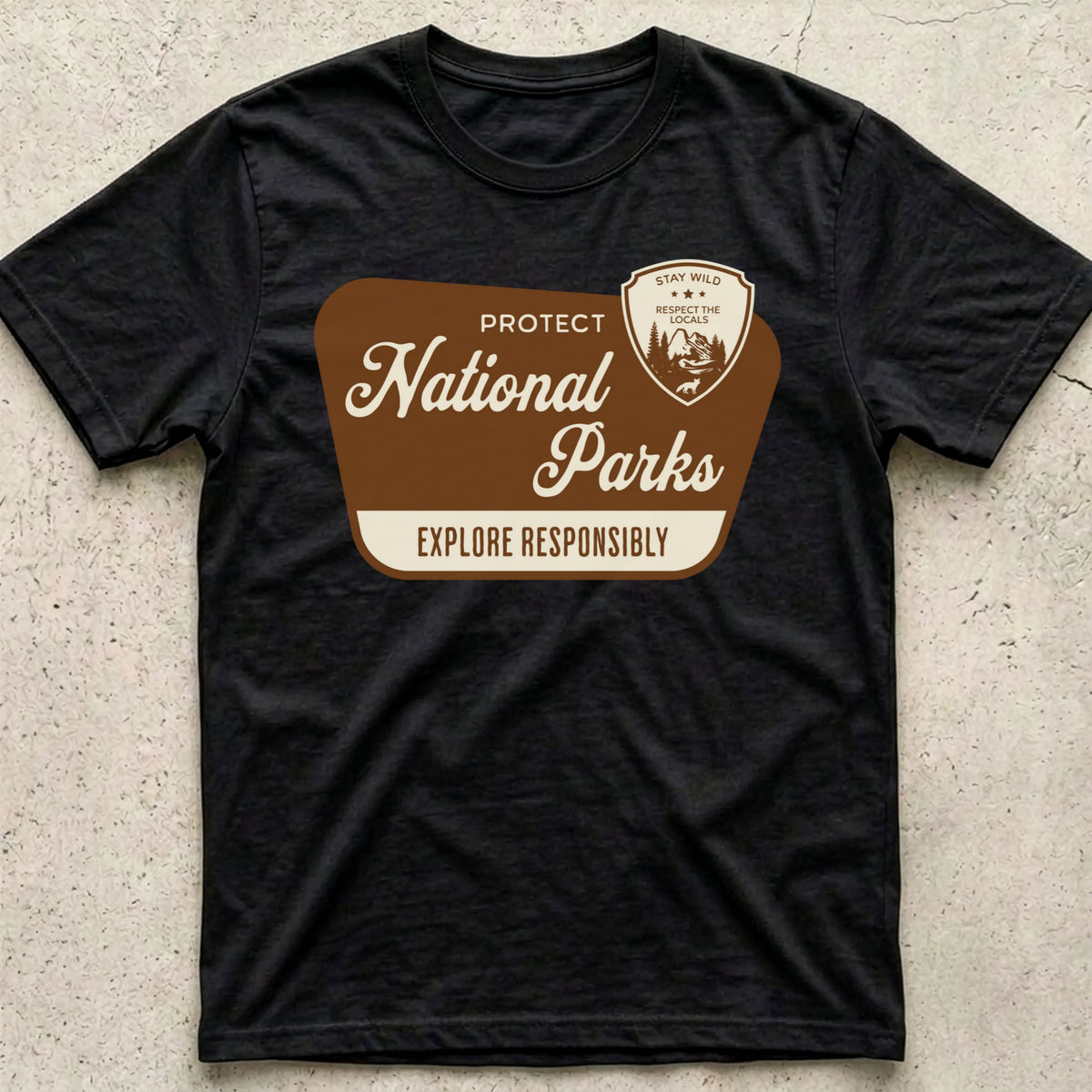 Protect National Parks Sign T-Shirt