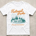 Protect National Parks Retro T-Shirt