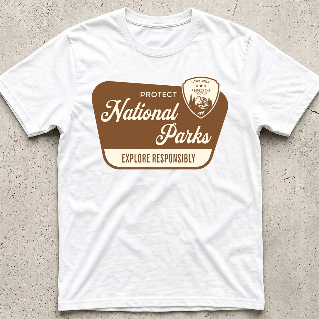 Protect National Parks Sign T-Shirt