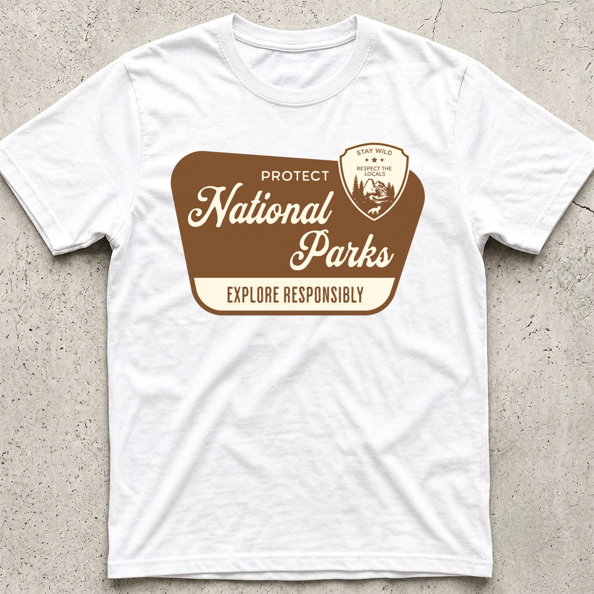Protect National Parks Sign T-Shirt