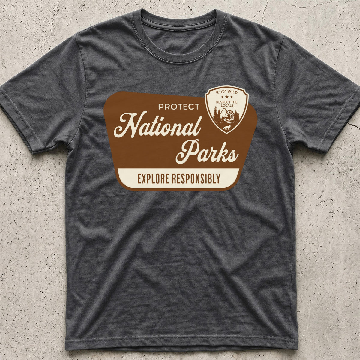 Protect National Parks Sign T-Shirt