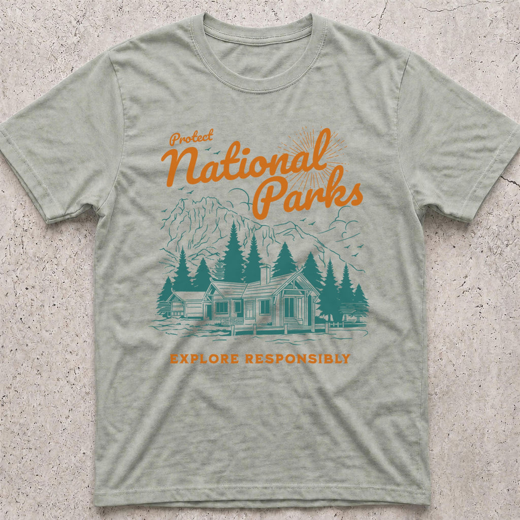 Protect National Parks Retro T-Shirt