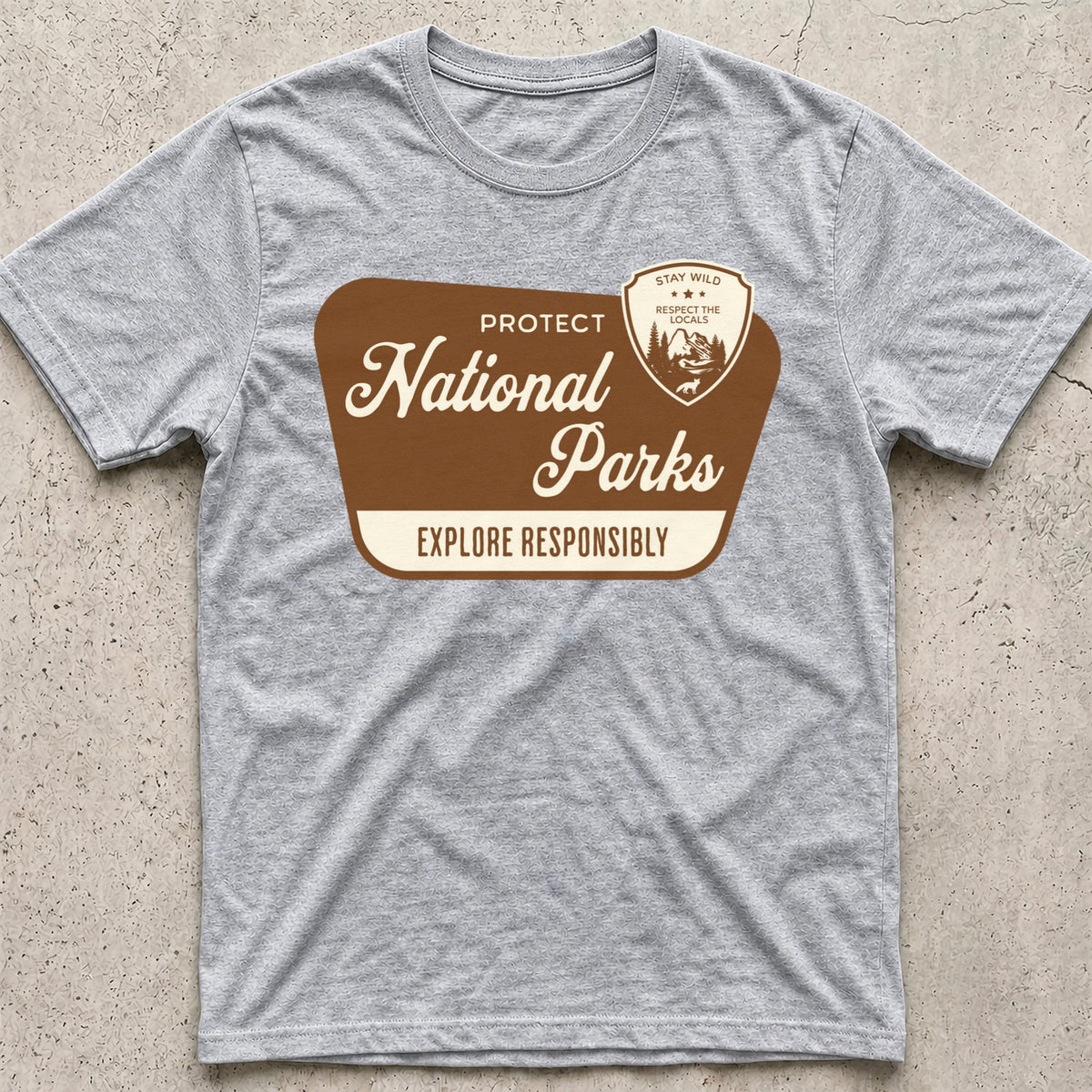 Protect National Parks Sign T-Shirt