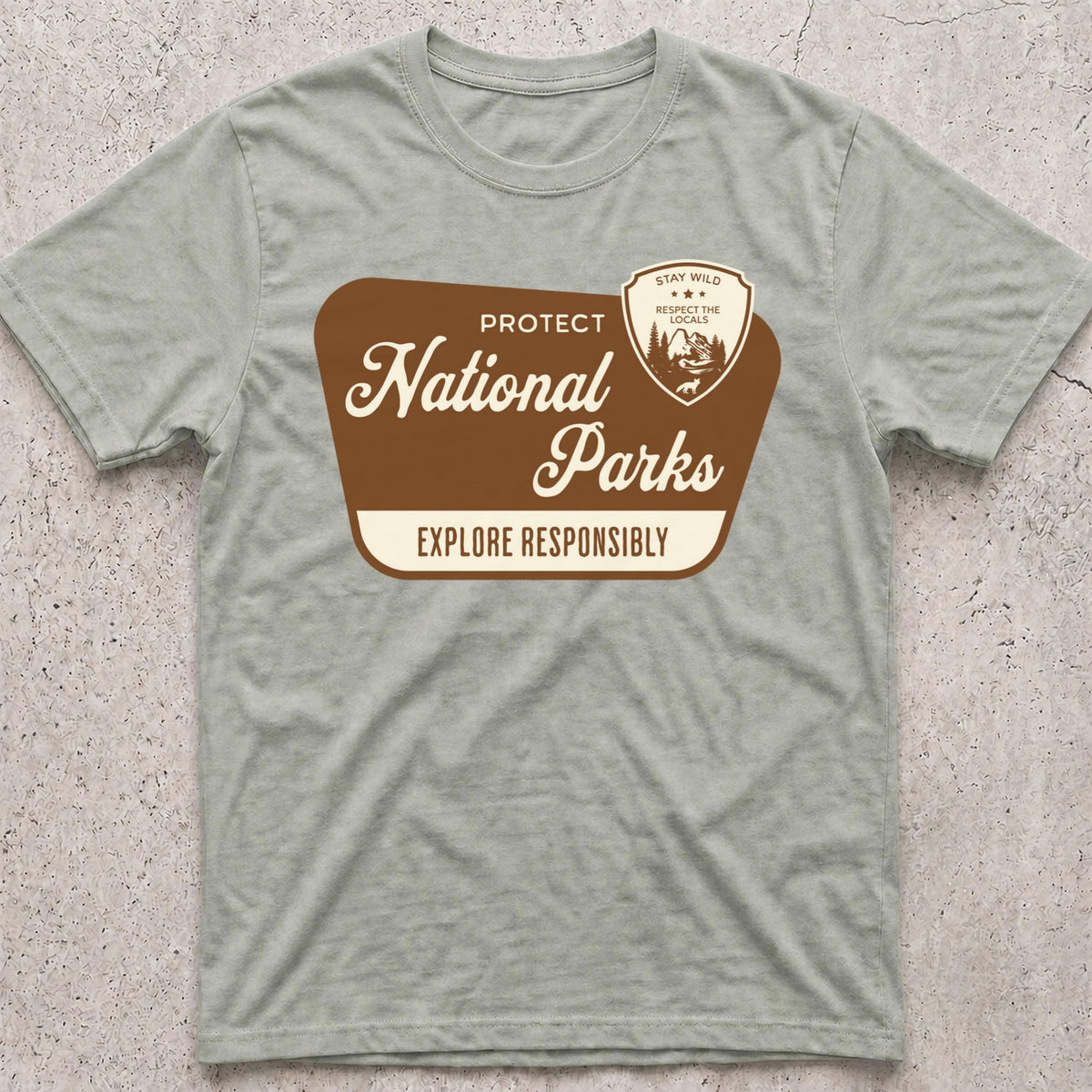 Protect National Parks Sign T-Shirt