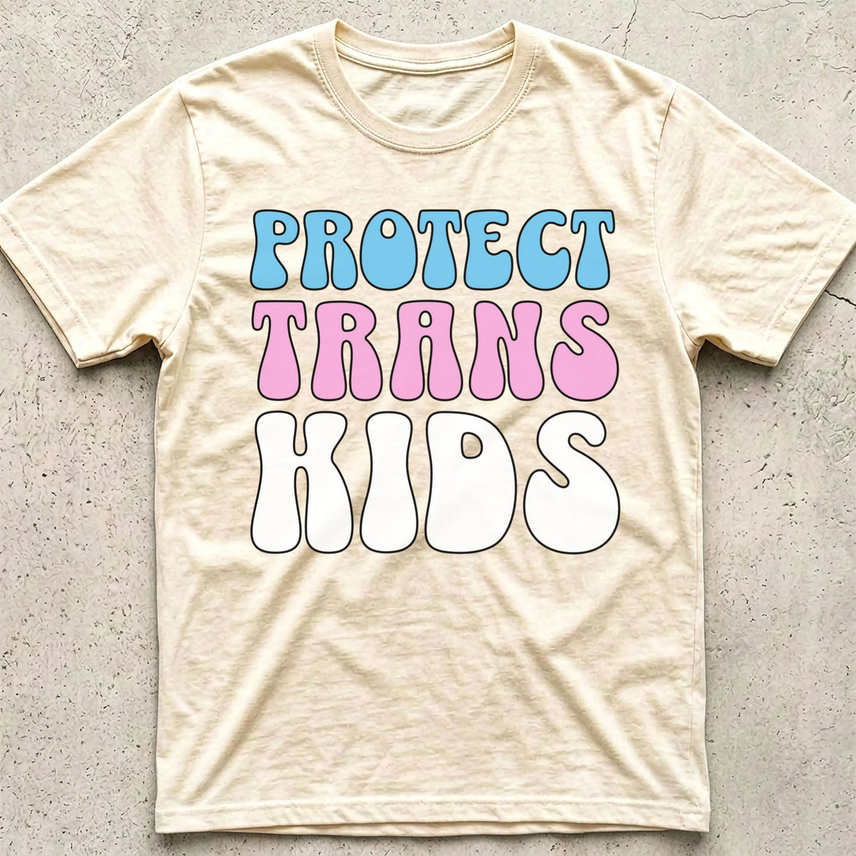 Protect Trans Kids Retro T-Shirt