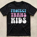 Protect Trans Kids Retro T-Shirt