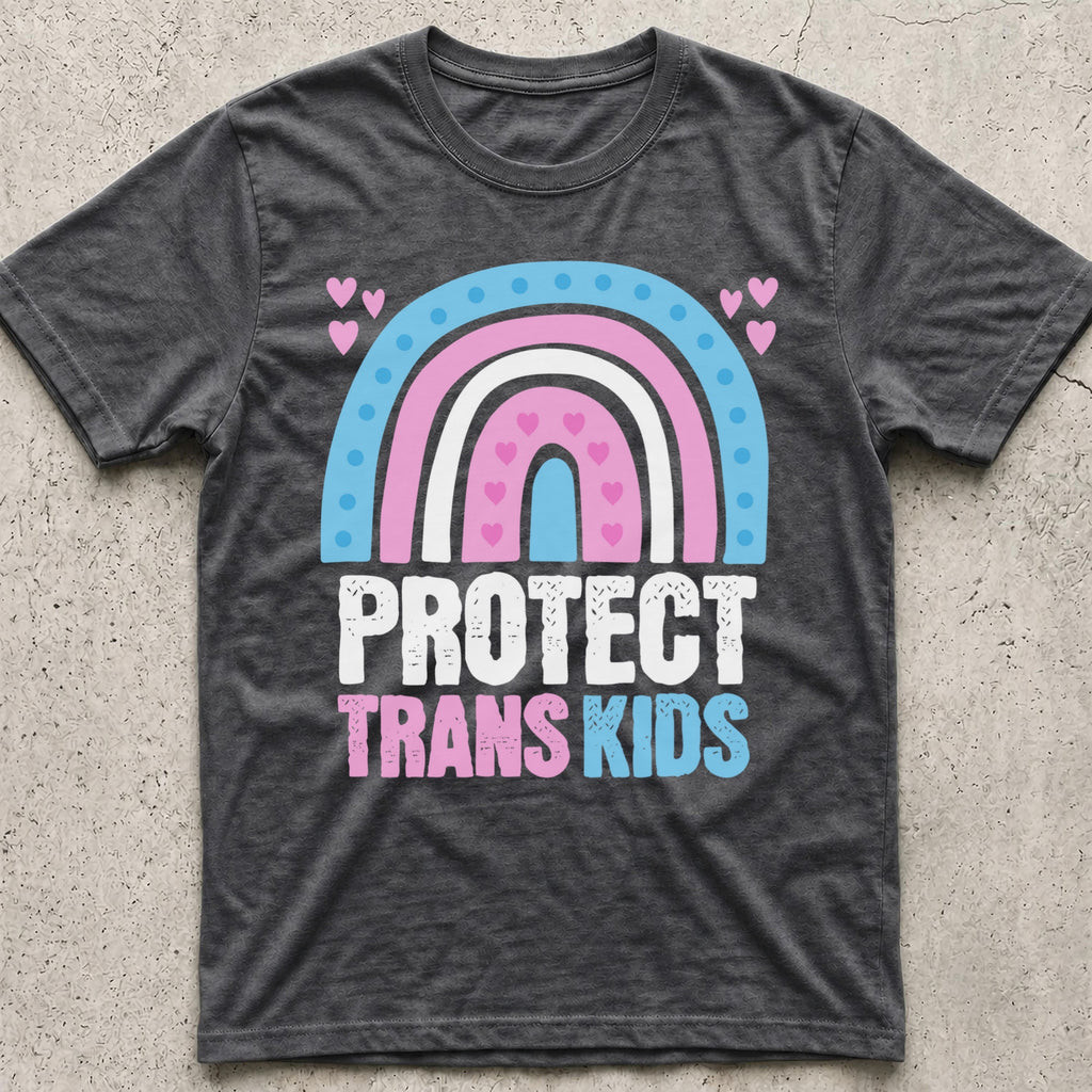 Protect Trans Kids Rainbow T-Shirt