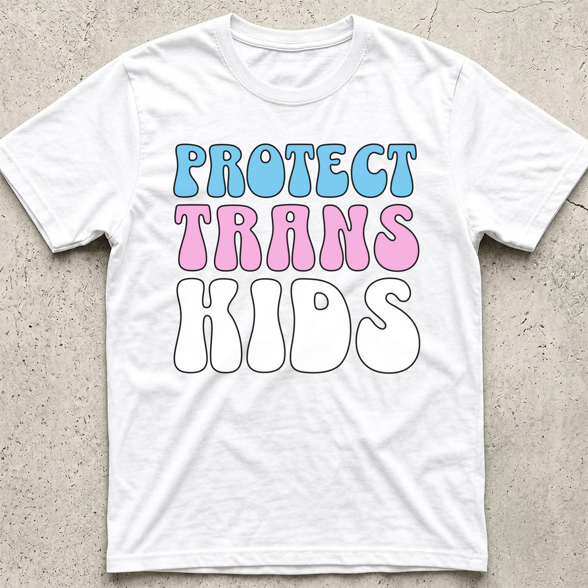 Protect Trans Kids Retro T-Shirt