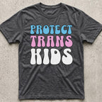 Protect Trans Kids Retro T-Shirt