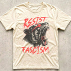 Resist Fascism Tiger T-Shirt