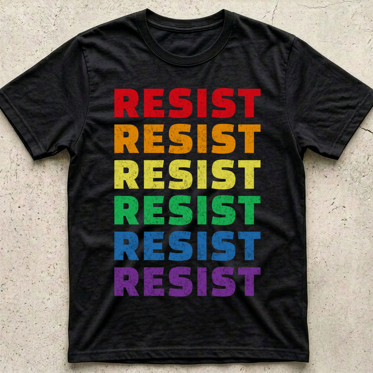 Resist Rainbow T-Shirt
