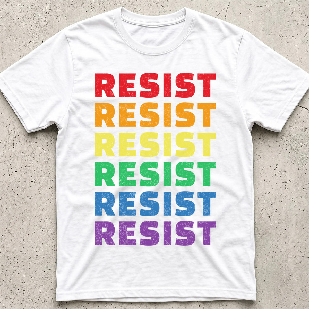 Resist Rainbow T-Shirt