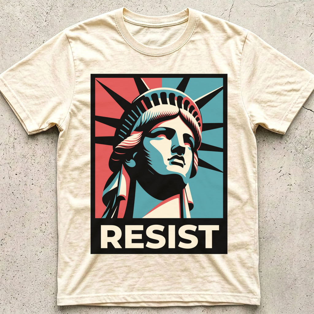 Resist Statue of Liberty T-Shirt