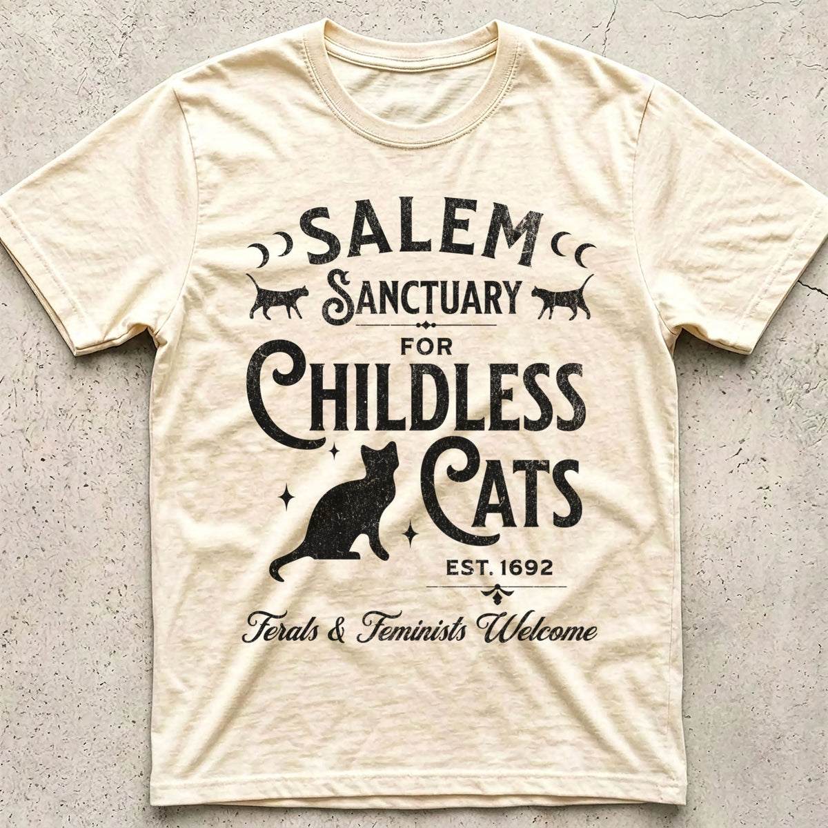 Salem Sanctuary Childless Cats T-Shirt