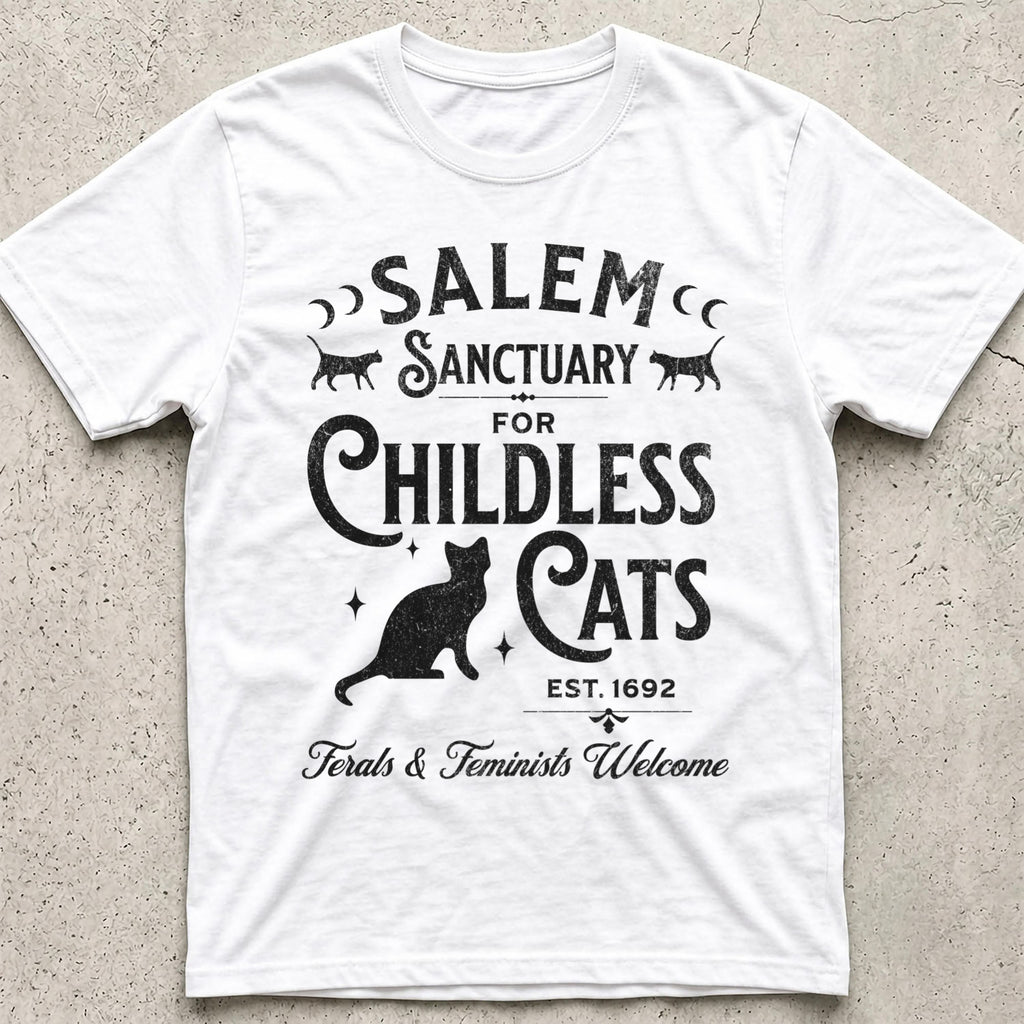 Salem Sanctuary Childless Cats T-Shirt