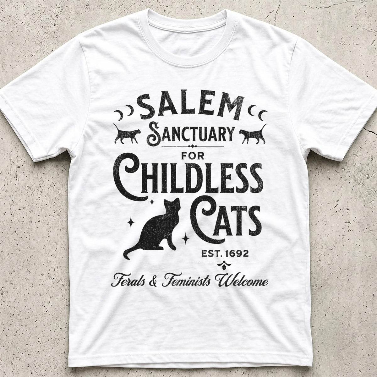 Salem Sanctuary Childless Cats T-Shirt