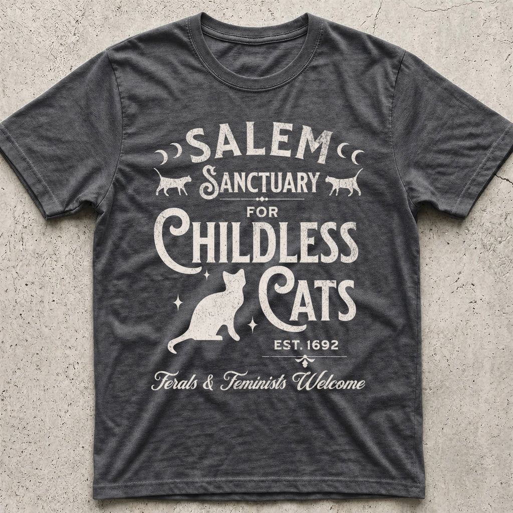 Salem Sanctuary Childless Cats T-Shirt