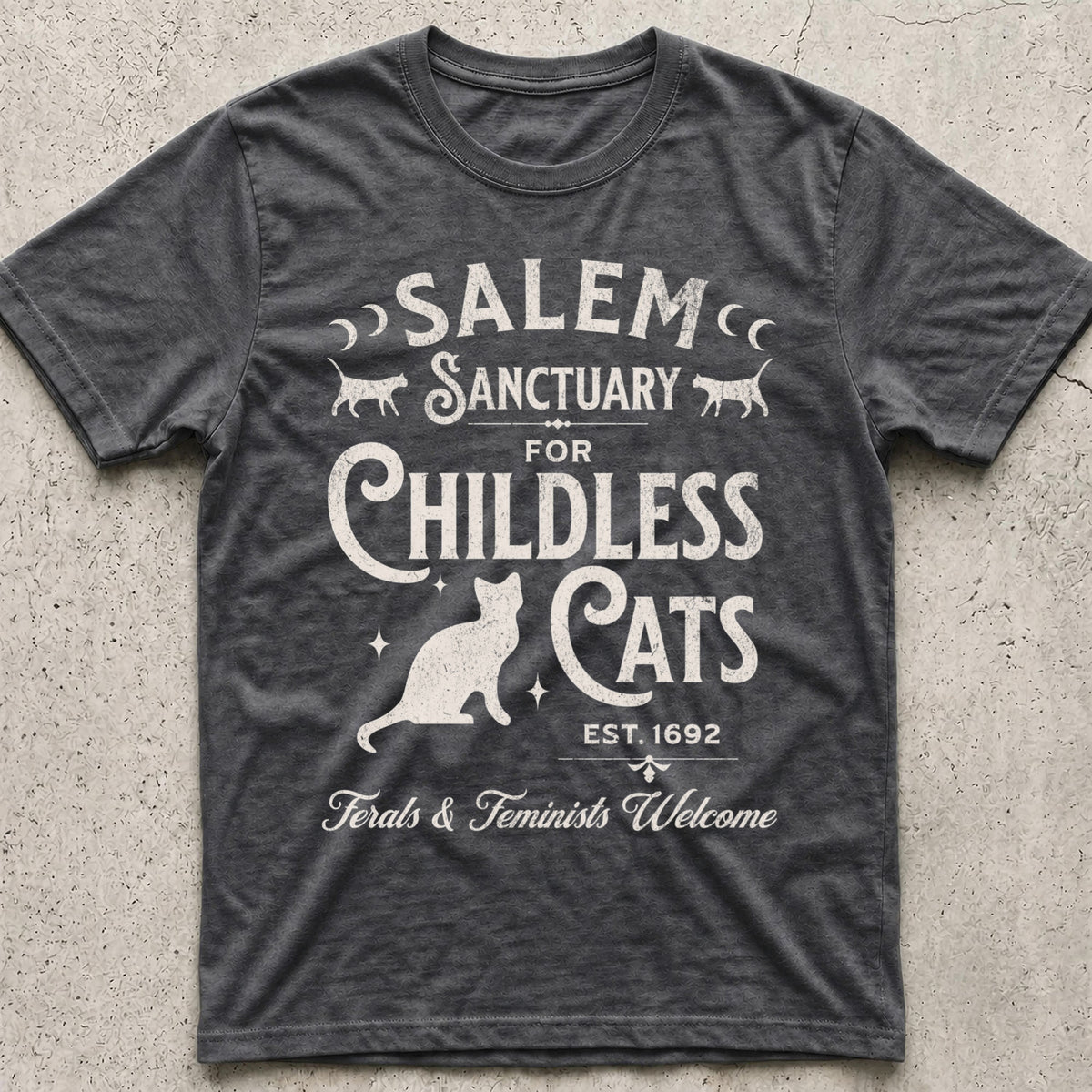 Salem Sanctuary Childless Cats T-Shirt