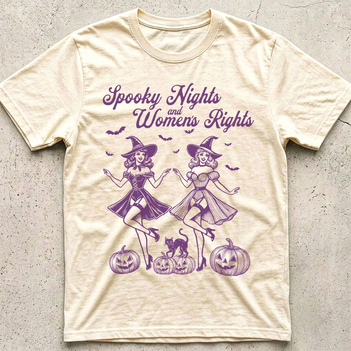 Spooky Night Women's Rights Witchy T-Shirt