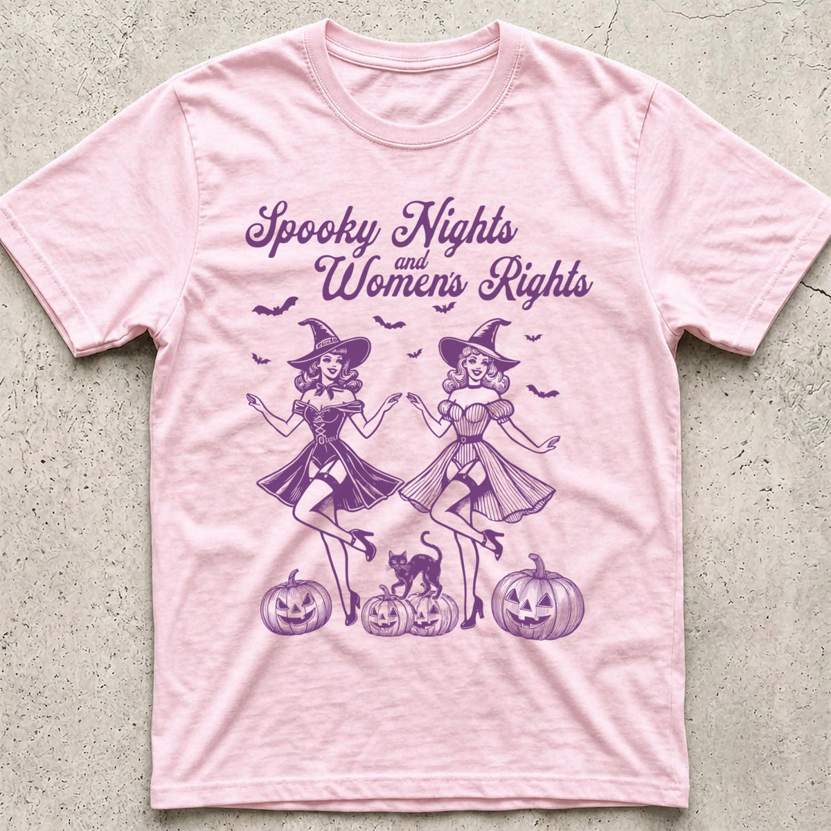 Spooky Night Women's Rights Witchy T-Shirt